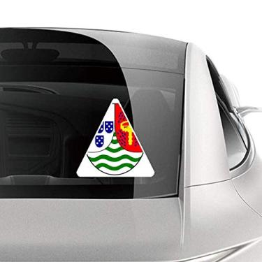 Imagem de DIYthinker Adesivo Nacional de São Tomé e Príncipe Emblema para Carro Motocicleta e Bagagem Decalque