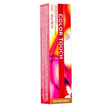 Imagem de Coloração Wella Color Touch Rich Organicols Tonalizante 5/1 Castanho Claro Acinzentado - 60G