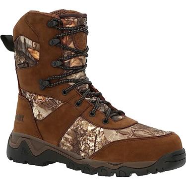 Imagem de Rocky Bota Red Mountain impermeável com isolamento térmico de 400 g, Realtree Edge, 40