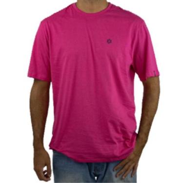 Imagem de Camiseta Masculina Tuff Rosa Logo Azul