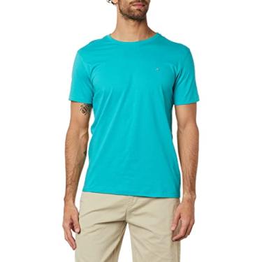 Imagem de Camiseta Básica (Pa),Aramis,Masculino,Azul Turquesa 110,GG