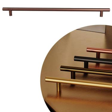 Imagem de Puxador Primus IL 814 - Champagne Rosé - 512MM