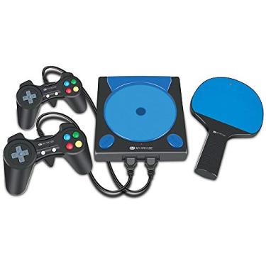 Imagem de Console Game Station My Arcade Dreamgear com 191 jogos, 2 controladores e raquete sem fio DGUN-2558 Preto e Azul