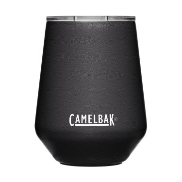 Imagem de CamelBak, Copo Taça Térmica, 350 mL, Aço Inoxidável, Tampa De Três Modos, Base Silicone Antiderrapante,Mantém a Temperatura, Sem Vazamentos, Resistente A Arranhões, Preto