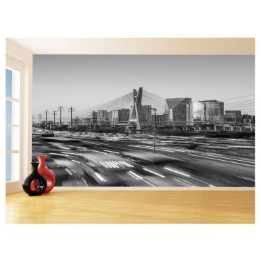 Imagem de Papel De Parede Cidade São Paulo Prédio Ponte 3,5M Ncd342