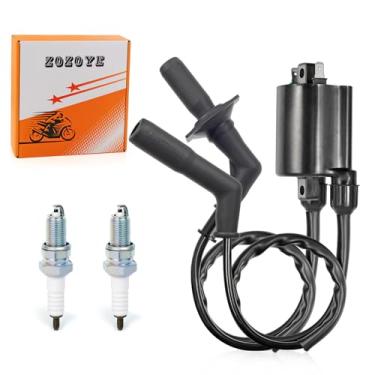 Imagem de Kit de bobina de ignição + tampa de ignição para Honda Shadow 1100 ACE Sabre Spirit 1100 VT1100 C C1 C2 C3 1987-2007