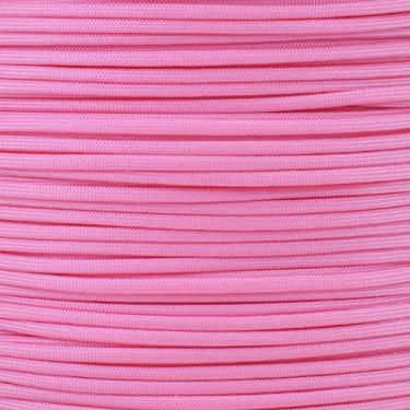 Imagem de Pulseira de sobrevivência de paraquedista 3 em 1 com fivela e bússola de emergência – Disponível em e tamanhos de pulso 7, 8, 9 (rosa rosa, 17,7 cm)