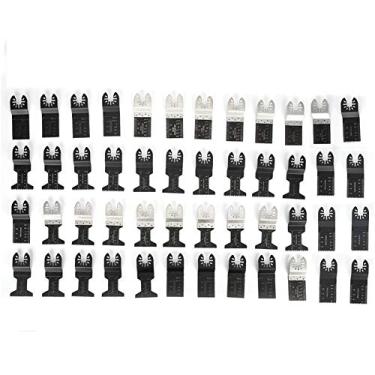 Imagem de Lâminas de Serra Oscilantes para Carpintaria, 48 Peças, Roda de Corte de Carpinteiro, Lâminas de Carboneto Multiferramenta para Madeira, Tubo de Pvc, Metais