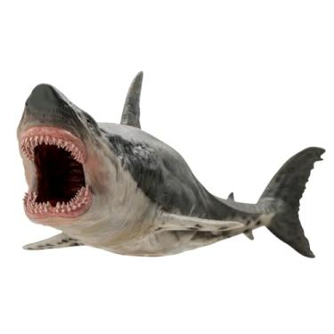 Imagem de PNSO sea Animal (Patton The Megalodon (Big White Shark) 13")