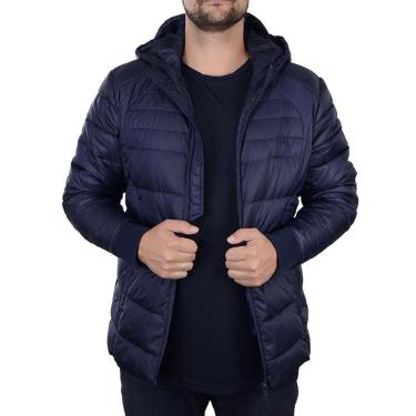 Imagem de Jaqueta Masculina Dudalina Nylon Puffer Azul Marinho - 660104-Masculino
