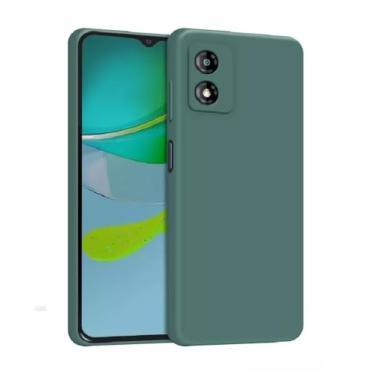 Imagem de Capa Capinha Compatível Motorola Edge 50 Fusion Aveludada Premium (VERDE MILITAR)