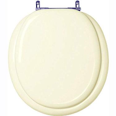 Imagem de Tampa de Vaso Almofadada Convencioanal | Oval | Universal | 1.6gpf 6lpf Bege | Creme para vaso Deca