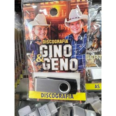 Imagem de pen drive com musicas gravadas diversas pendrive gravado generos GINO E GENO DISCOGRAFIA