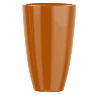 Imagem de Vaso Plantas Decorativo Fibra De Vidro Grande 70cm Roma M (Cobre)