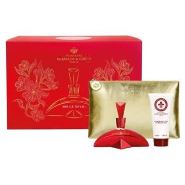 Imagem de Kit Marina De Bourbon Rouge Royal EDP Perfume Feminino 100ml e Loção Corporal 100ml e Necessaire-Feminino