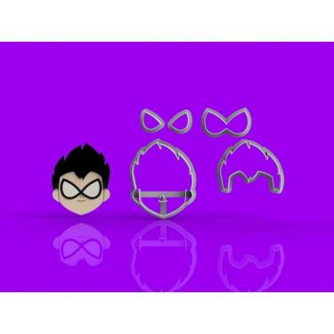 Imagem de Cortador Jovens Titãns Robin Modular Tamanho 5cm