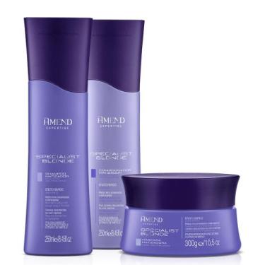 Imagem de Kit de Tratamento Amend Specialist Blonde Expertise - Matizador - 3 Pr