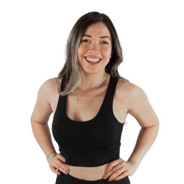 Imagem de Top nadador academia fitness suplex  - SWG, Preto, G