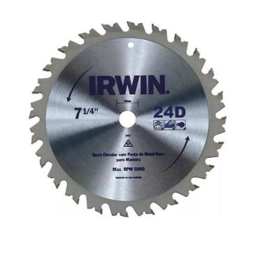 Imagem de Disco Serra Circular 184mm 24 dentes 7.1/4 Irwin IW14107