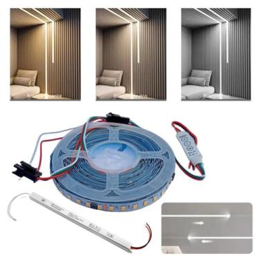 Imagem de Fita De Led 5M Com Efeito Sequencial De Correr Vai E Volta Com Fonte S