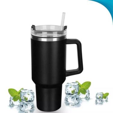 Imagem de Garrafa Para Cerveja Em Inox Capacidade Grande Com Garantia - Blackwat