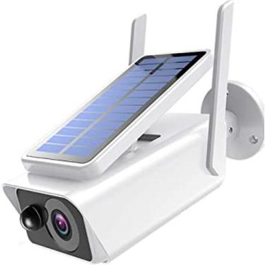 Imagem de Camera Segurança Ip Full Hd Wifi Solar Externa Icsee - WIFI Smart Came