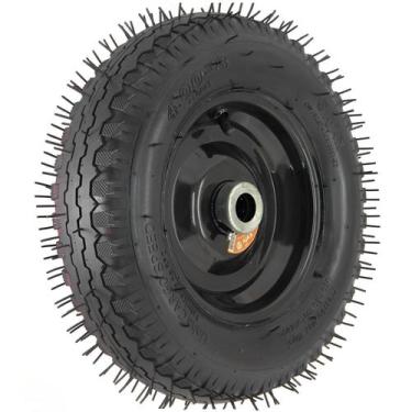 Imagem de Roda Carrinho Plataforma 200kg 400x8 Completa Carga Reforçada - Ajax