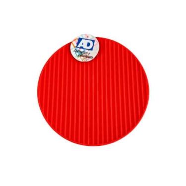 Imagem de Descanso Redondo De Silicone Para Panela - Ad - Ad Importação