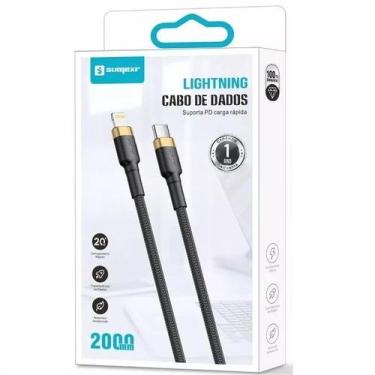Imagem de Cabo USB X Lightning 3.1A iPhone 2 Metros Sumexr SX-B116I6-2M 1472