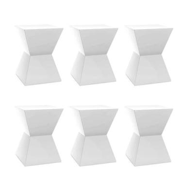 Imagem de Conjunto com 6 Bancos Nitro Branco - I'M IN