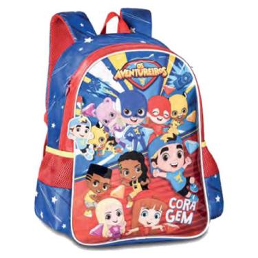 Imagem de Mochila de Costas Os aventureiros Gi, Jessi e Luccas Neto - Clio