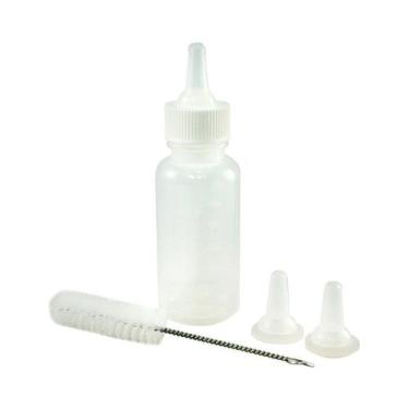 Imagem de Kit Mamadeira Savana com 3 bicos e limpador