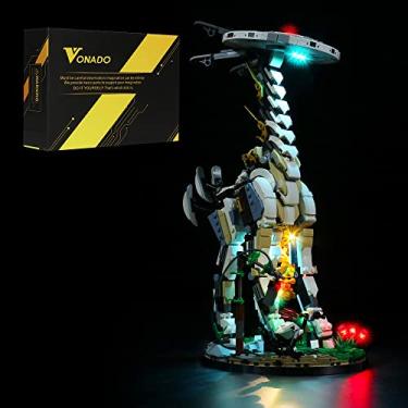 Imagem de VONADO Kit de luz LED compatível com Lego Horizon Forbidden West: Tallneck 76989, iluminação DIY - versão padrão