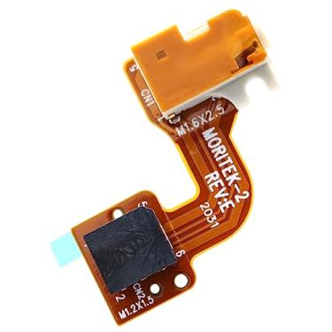 Imagem de Deal4GO Conector de cabo conector de fone de ouvido de áudio A19BL1 substituição para Dell XPS 15 9500 9510 9520 9530 Precision 5550 5560 5570 5580 Latitude 5500 (branco)