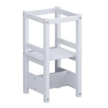Imagem de Torre De Aprendizagem Montessoriana Cor Branco Nemargi