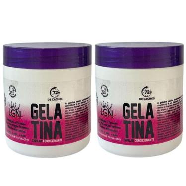 Imagem de Kit 2 Un gelatina capilar unissex (pode ser utilizada em crianças) 500