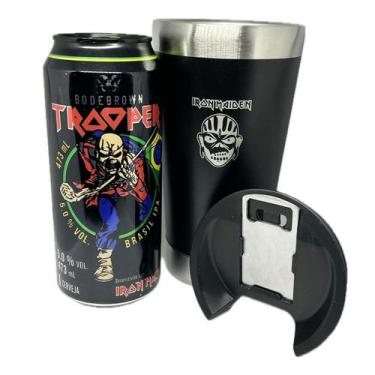Imagem de Kit Cerveja Trooper 473ml + Copo Térmico Iron Maiden 500ml - Trooper I