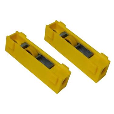 Imagem de Roldana Simples Para Porta e Janela Alumínio ROL71 Linha Gold - Kit 2 