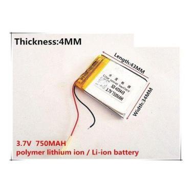 Imagem de Bateria 3,7v 750mah  Aquarius Discovery 3,5 - KMIG