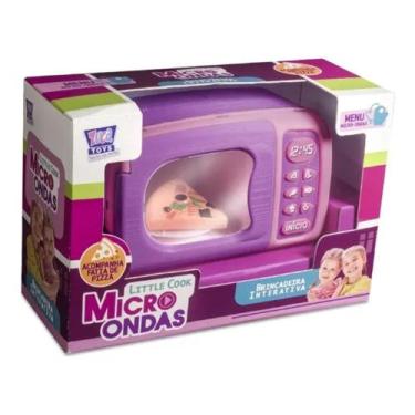 Imagem de Little Cook Micro-Ondas Zuca Toys, Rosa