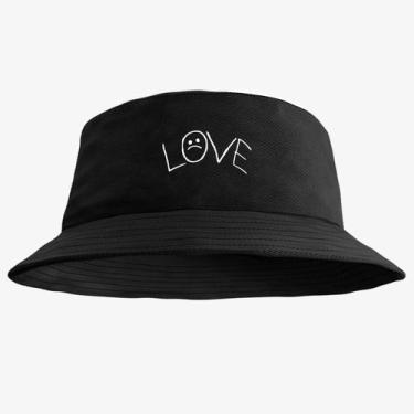 Imagem de Chapéu Bucket Hat Estampado Love - MP Moda Masculina, Único, Preto