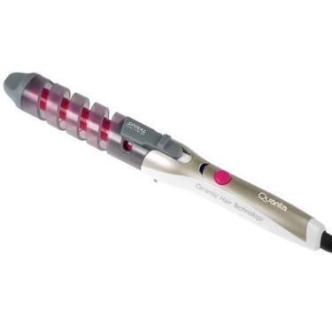 Imagem de Modelador de Cabelo Quanta QTMC200 180 C Bivolt - Branco/Dourado, Pret