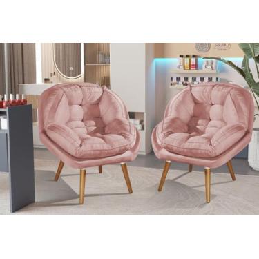 Imagem de Conjunto De 2 Poltronas Sênior P/ Salão, Manicure, Maquiagem - Metal M