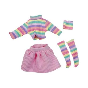 Imagem de Roupas e Acessórios para Boneca BJD 30cm (1/6) - Kit Moda DIY para Men