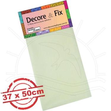 Imagem de Filme Termocolante sem Papel Siliconado 50cm - Decore & Fix - Decorart