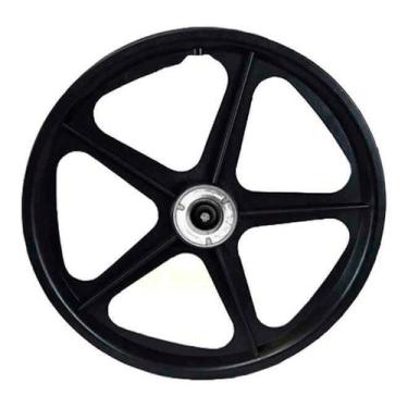 Imagem de Roda extra nylon preta aro 20 para bicicleta  - SUPIZZ