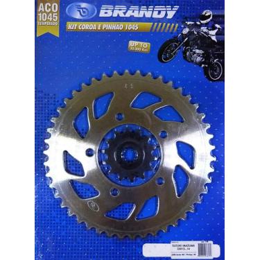 Imagem de Kit Relação Suzuki GW 250 Inazuma 2013 Em Diante Brandy - Sem Corrente