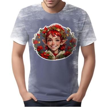 Imagem de Camiseta Camisa Tshirt Natal Festas Elfo Duende Neve HD  - Enjoy Shop,