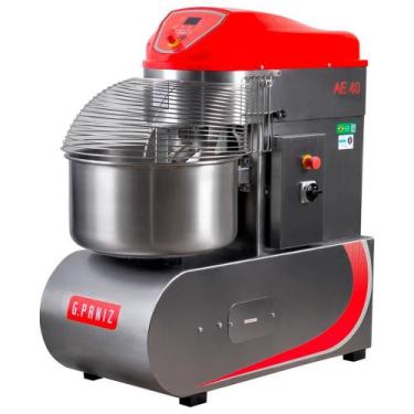 Imagem de Amassadeira Espiral Inox Gpaniz 40kg 2 Velocidades Trifásico 380V AE 4