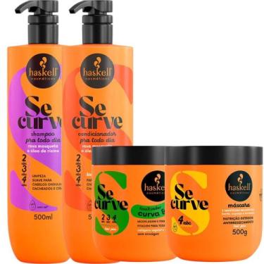 Imagem de Kit Se Curve Shampoo + Cond + Finalizador Curva e Cola + Máscara 3 Man